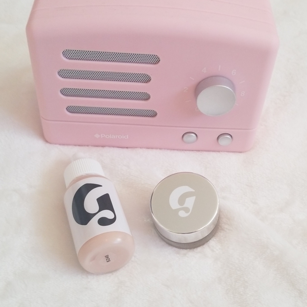 Glossier skin tint and stretch concealer